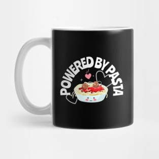 powered by pasta Mug